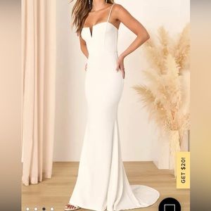 Lulus Finding the One Wedding Dress